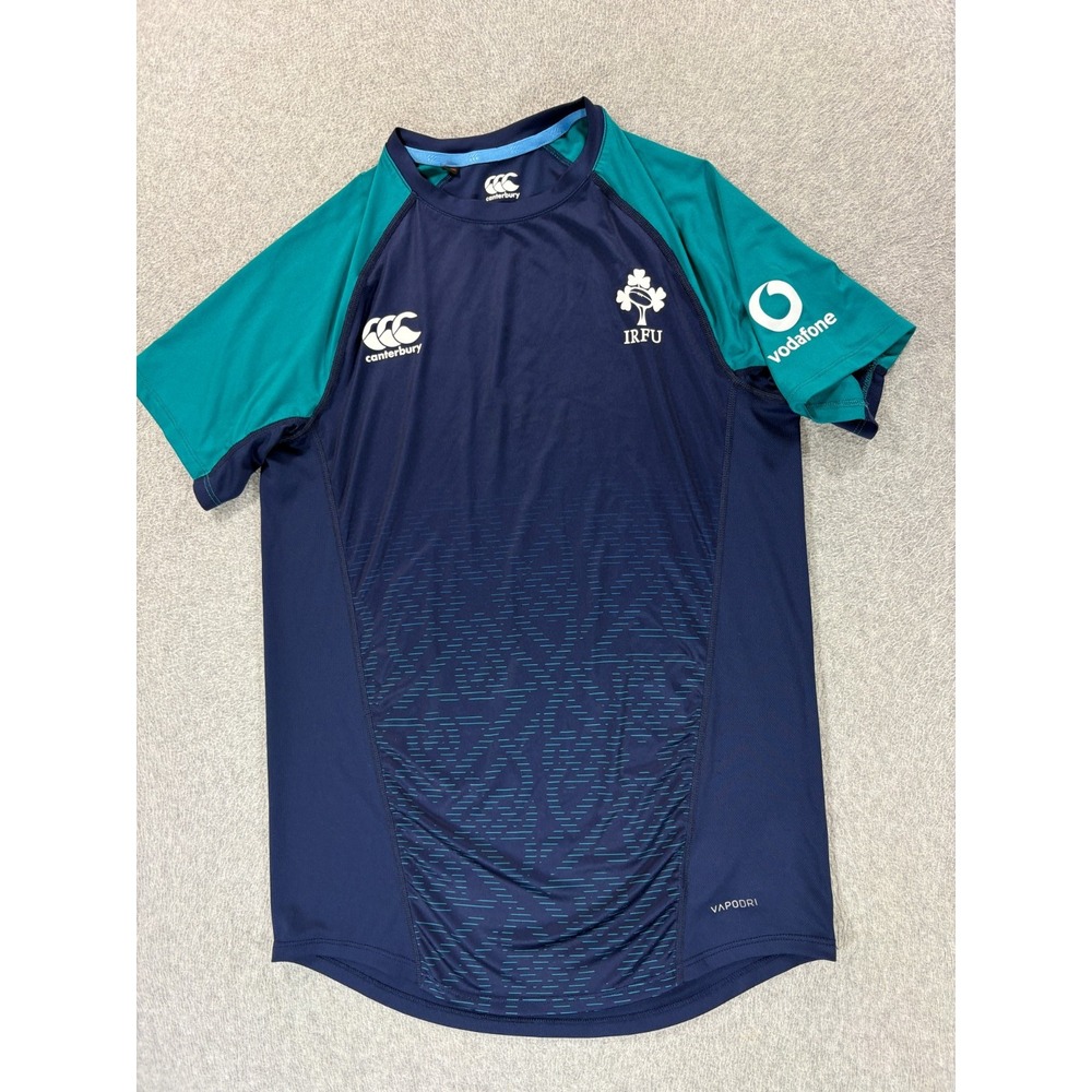 IRFU Ireland Rugby Compression Practice Jersey (Men's Small) Blue